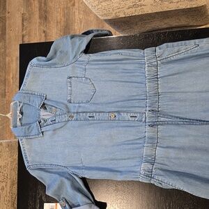 EUC Velvet Heart Tencel jumpsuit